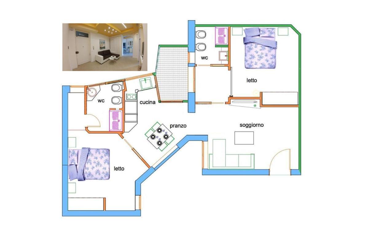 Kosie - Il Comfort Di Stile Con 2 Bagni Hotel Palermo Exterior photo